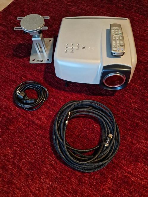 Mitsubishi HC5000 Full HD projector + 110 inch spanscherm, Audio, Tv en Foto, Beamers, Gebruikt, LCD, Full HD (1080), Ophalen of Verzenden