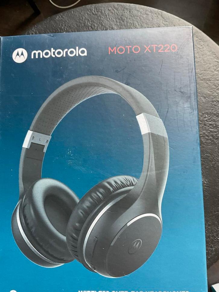 Motorola Moto XT220 Koptelefoon - Nieuw in doos!, Audio, Tv en Foto, Koptelefoons, Nieuw, Over oor (circumaural), Overige merken