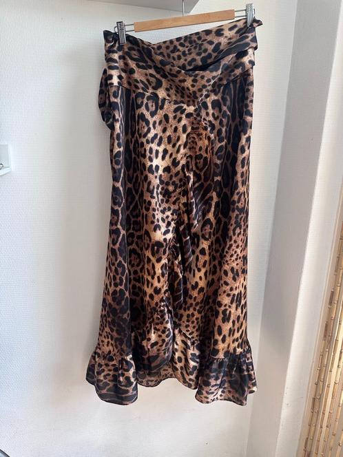 Les Levres satijnen luipaardprint wikkelrok maat 38 nieuw, Kleding | Dames, Rokken, Nieuw, Maat 38/40 (M), Bruin, Boven de knie