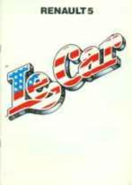 Renault 5 of Express fraaie brochure/auto folder '85 - '93, Ophalen of Verzenden, Zo goed als nieuw, Renault