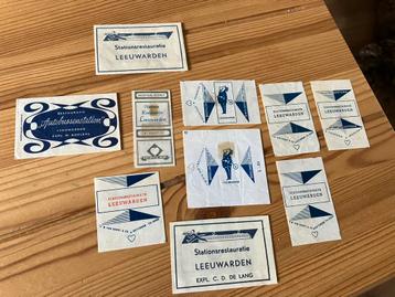 10 suikerzakjes Leeuwarden, stationsrestauratie beschikbaar voor biedingen