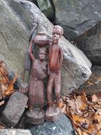 Afrikaanse Houten Beeldjes - Set van 3, Antiek en Kunst, Ophalen