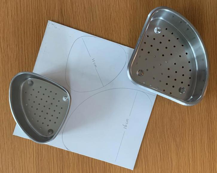 r.v.s gootsteenbakjes, restenbakje, gootsteen, spoelbakbakje, Huis en Inrichting, Keuken | Keukenbenodigdheden, Ophalen of Verzenden