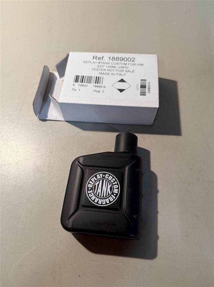 Replay Tank Custom Eau de Toilette 100ml Heren, Sieraden, Tassen en Uiterlijk, Uiterlijk | Parfum, Nieuw, Ophalen of Verzenden