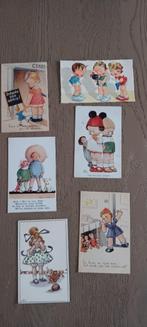 6 oude ansichtkaarten, Ophalen of Verzenden, Kinderen
