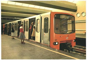 805302	Metro	Brussel Station Delda	Nette oude kaart Onbeschr beschikbaar voor biedingen