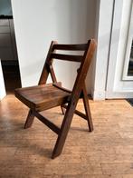 Klapstoel voor peuter/kleuter, Huis en Inrichting, Stoelen, Ophalen, Gebruikt, Bruin, Klassiek