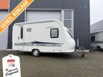 Hobby De Luxe 400 SFE Airco-voortent- fietsdra-, Caravans en Kamperen, Hobby, Bedrijf, Treinzit, 750 - 1000 kg
