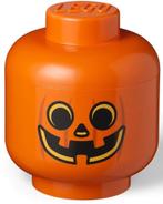 LEGO Opbergbox Hoofd Pompoen Klein / Storage Head Pumpkin S, Kinderen en Baby's, Speelgoed | Duplo en Lego, Ophalen of Verzenden
