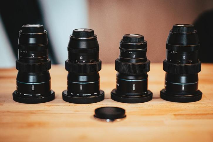Sirui anamorphic lenzen set - MFT & Sony E mount, Audio, Tv en Foto, Fotografie | Lenzen en Objectieven, Zo goed als nieuw, Overige typen