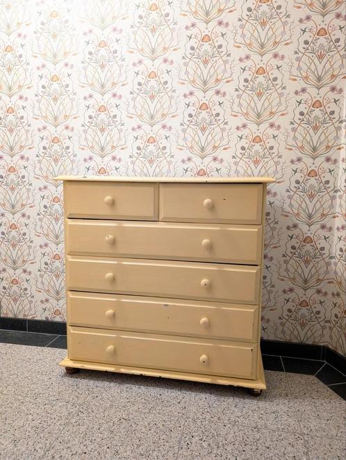Ladenkast in zacht geel, Huis en Inrichting, Kasten | Ladekasten, Zo goed als nieuw, Minder dan 100 cm, 50 tot 100 cm, 25 tot 50 cm