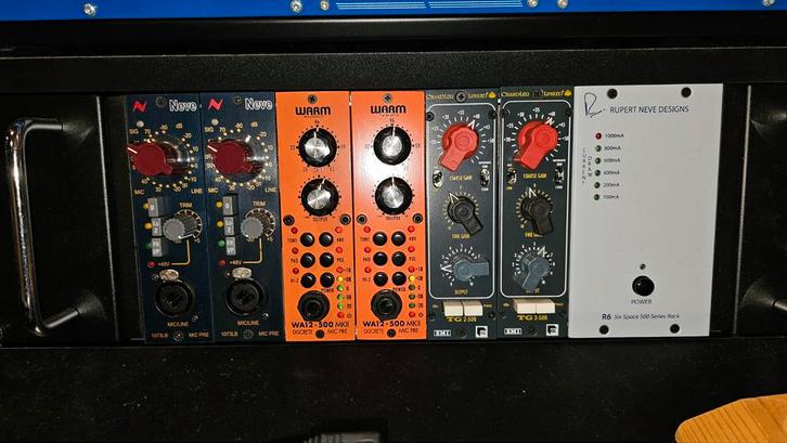Professionele preamps: Neve, Warm Audio & Chandler Limited, Audio, Tv en Foto, Professionele Audio-, Tv- en Video-apparatuur, Zo goed als nieuw