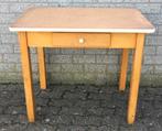 1482 Brocante Boerentafel met lade, Antiek en Kunst, Antiek | Meubels | Tafels, Ophalen of Verzenden
