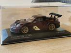 Porsche 911 GT3 RS Amethyst Weissach Pakket 1:43 Minichamps, Ophalen, Nieuw, Auto, MiniChamps