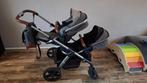 Silver Cross Wave duo/tweeling kinderwagen – compleet, Ophalen, Gebruikt, Overige merken, Verstelbare duwstang