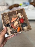 Montessori houten paddenstoelen | NIEUW, Kinderen en Baby's, Speelgoed | Houten speelgoed, Ophalen of Verzenden, Zo goed als nieuw