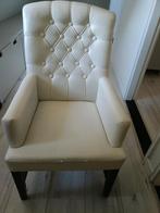 1 witte stoel, Huis en Inrichting, Fauteuils, Ophalen, Gebruikt