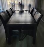 eettafel, Huis en Inrichting, Tafels | Eettafels, Ophalen, Gebruikt, 50 tot 100 cm, Vijf personen of meer