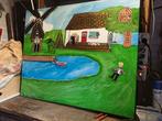 Schilderij voor kinderkamer, Ophalen