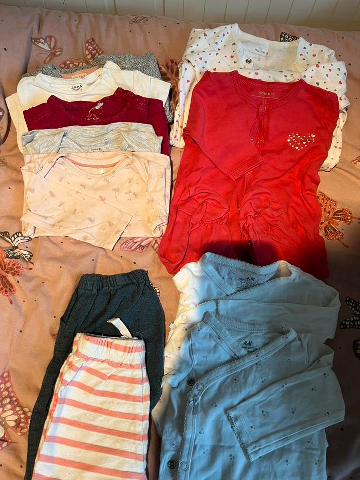 Klein baby kleding pakket meisje 62, Kinderen en Baby's, Babykleding | Baby-kledingpakketten, Gebruikt, Maat 62, Ophalen of Verzenden