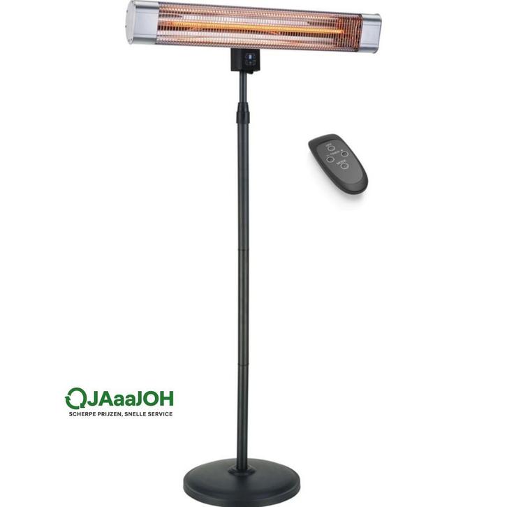 NIEUWE Terrasverwarmer op standaard 3 standen met ab, Tuin en Terras, Terrasverwarmers, Nieuw, Elektrisch, Vloer, Draaibaar, Waterbestendig
