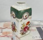 Vintage Porseleinen vaasje Vaas - Signed Prov SXE bloemen, Ophalen of Verzenden