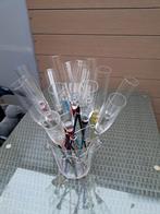 zeer luxe champagne glazen zie foto, Verzamelen, Ophalen, Zo goed als nieuw, Overige typen