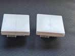 aqara zigbee dubbele schakelaar ( 2stuks), Ophalen of Verzenden, Zo goed als nieuw