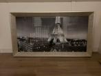 Eiffeltoren Schilderij - Zilveren Lijst - 150x83cm, Huis en Inrichting, Woonaccessoires | Schilderijen, Tekeningen en Foto's, Ophalen