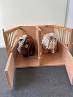 Houten stal voor crafty ponies, Kinderen en Baby's, Speelgoed | Knuffels en Pluche, Ophalen, Zo goed als nieuw