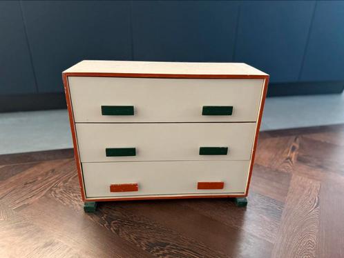Prachtige ADO speelgoed houten poppen commode, Verzamelen, Speelgoed, Gebruikt, Ophalen of Verzenden