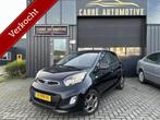 Kia Picanto 1.0 CVVT BusinessLine | NAP | AIRCO | EL. RAMEN, Euro 5, Stof, Gebruikt, Zwart