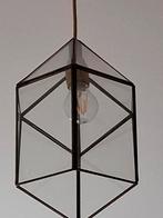 Lamp van glas. Exclusief exemplaar. €25,= vaste prijs., Ophalen of Verzenden, Gebruikt, Glas, Minder dan 50 cm