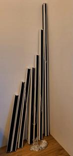 1x Jysk alsten zwart Duo rolgordijn 180x180, Ophalen of Verzenden, Zo goed als nieuw, Zwart, 150 tot 200 cm