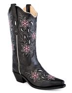 Dames cowboy laarzen western boots echt leder zwart roze, Kleding | Dames, Schoenen, Nieuw, Ophalen of Verzenden, Hoge laarzen