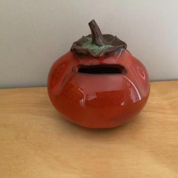 Vintage keramisch spaarpot "appeltje voor de dorst" SNS bank beschikbaar voor biedingen