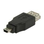USB 2.0-adapter Mini 5-pins mannelijk naar USB A vrouwelijk, Ophalen of Verzenden, Nieuw
