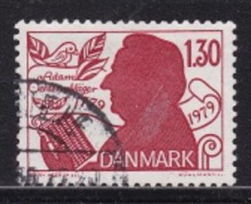 3058 - Denemarken michel 694 gestempeld , 2002 geboortedag v beschikbaar voor biedingen