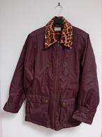 Dames Winterjas M/L - Luipaardprint Kraag, Kleding | Dames, Jassen | Winter, Ophalen of Verzenden, Gedragen, Maat 38/40 (M), Bruin
