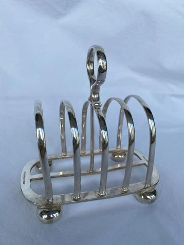Vintage Verzilverde Toastrek - Walker & Hall, Sheffield beschikbaar voor biedingen