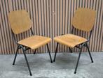 24 x Vintage schoolstoelen houten cafe stoelen horeca bistro, Huis en Inrichting, Stoelen, Ophalen of Verzenden, Zo goed als nieuw