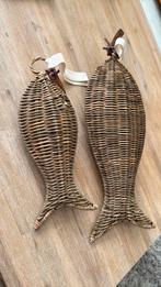 Rotan vissen Riviera Maison, Huis en Inrichting, Woonaccessoires | Overige, Ophalen of Verzenden, Zo goed als nieuw