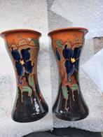 Plateelvazen van plateelbakkerij Zenith, Antiek en Kunst, Antiek | Keramiek en Aardewerk, Ophalen of Verzenden