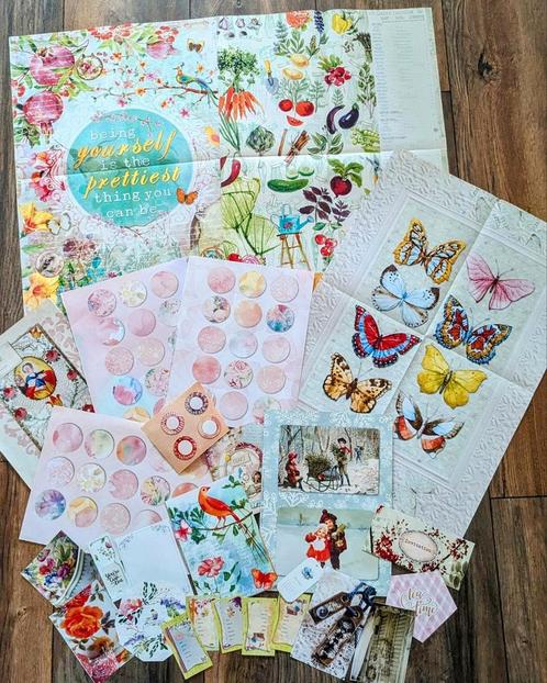 Daphne's Diary posters ephemera set, Hobby en Vrije tijd, Scrapbooking, Gebruikt, Ophalen of Verzenden