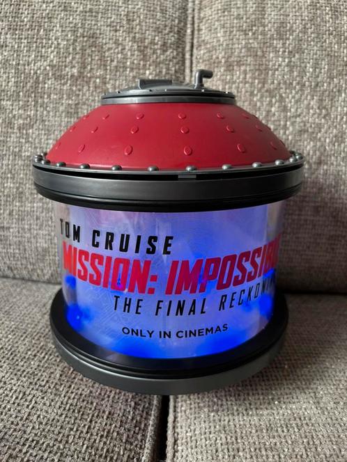 Mission Impossible popcorn bucket, Verzamelen, Film en Tv, Nieuw, Ophalen of Verzenden