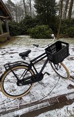 Batavus 26 inch stoere zwarte jongensfiets met krat, Ophalen, Zo goed als nieuw, 26 inch of meer, Versnellingen