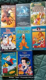 VHS Collectie: Disney, Spiderman, Casper, Cd's en Dvd's, VHS | Film, Alle leeftijden, Ophalen of Verzenden, Gebruikt, Nederlandstalig