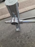 Douche kappen dubbel met hand douche, Doe-het-zelf en Verbouw, Sanitair, Ophalen of Verzenden, Zo goed als nieuw, Rvs, Douche