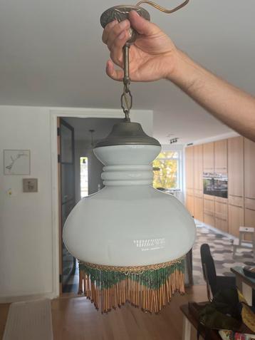 Retro Hanglamp met Kralen beschikbaar voor biedingen