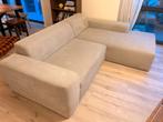 Zgan hoekbank taupe kleur, Huis en Inrichting, Ophalen, Zo goed als nieuw, Vierpersoons of meer, Stof